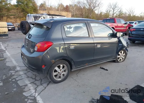 2015 Mitsubishi Mirage Es z USA, uszkodzony, nr VIN ML32A4HJ0FH009806